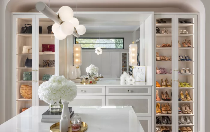 Custom built-in cabinets - storage