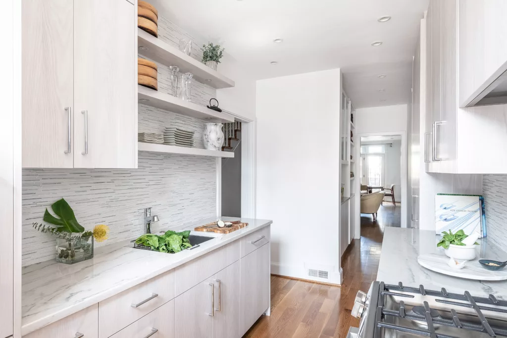 Radian - modern frameless cabinets in a kitchen