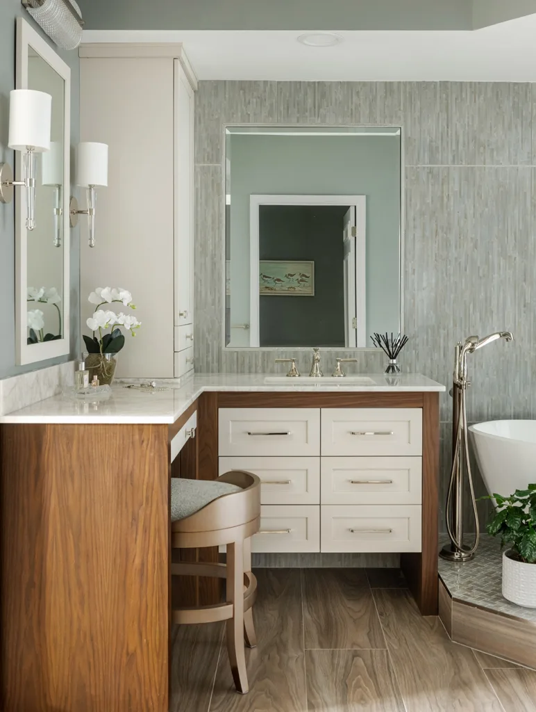 Custom bathroom vanity