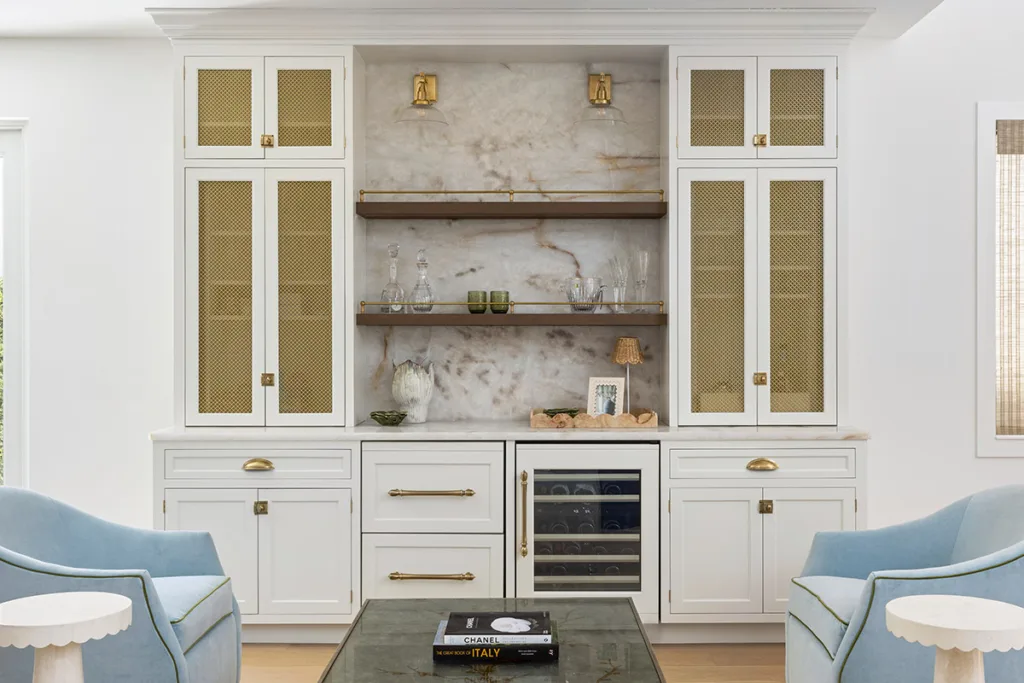 Custom built-in cabinets