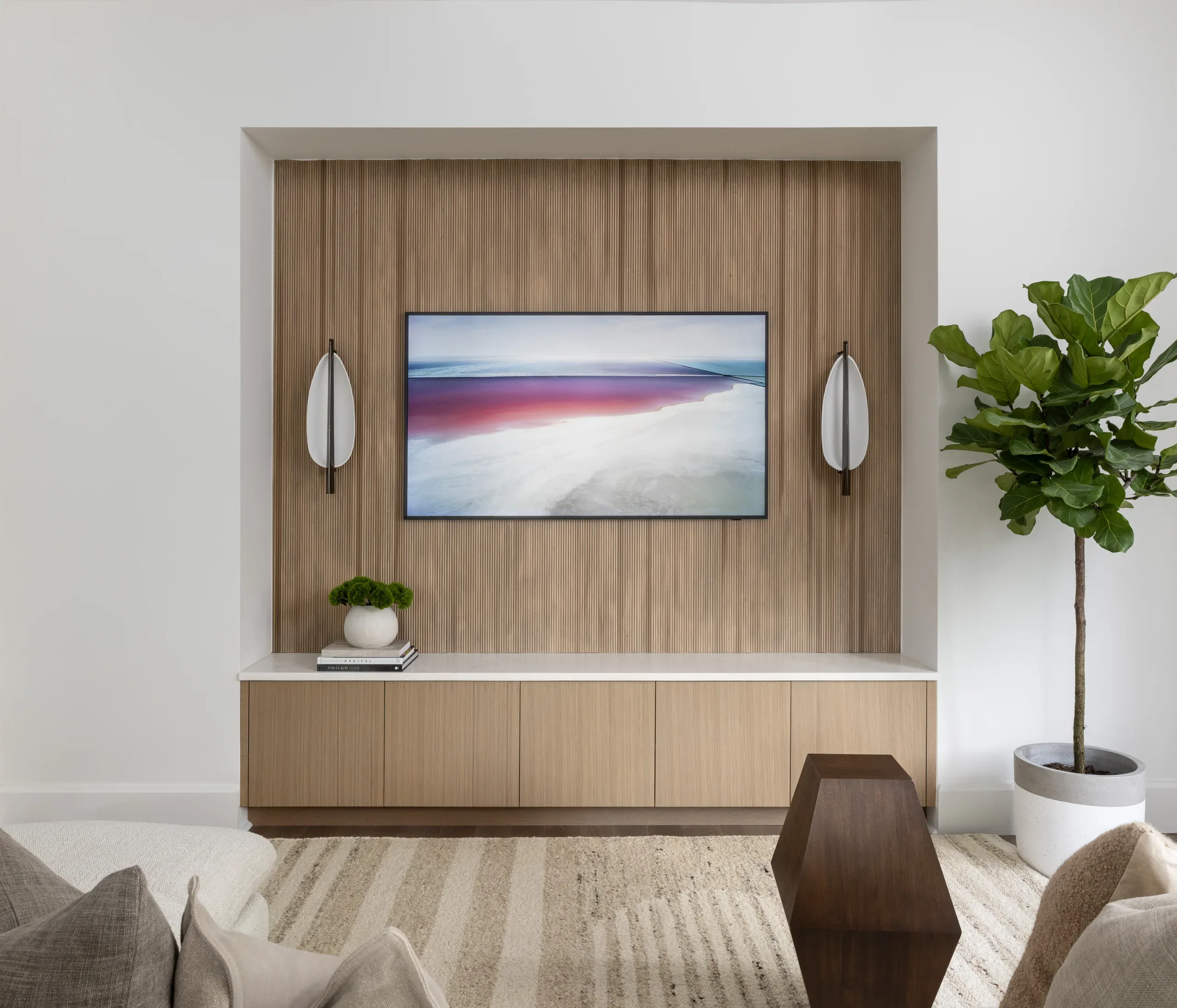 Custom-built library shelves designed for elegant and functional home libraries